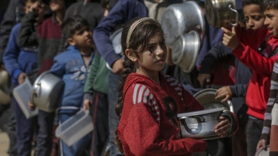 ΟΗΕ: Το ένα τέταρτο του πληθυσμού της Γάζας βρίσκεται πριν από τον λιμό