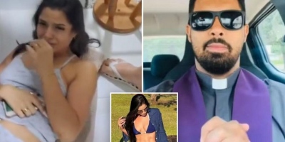 Ευλόγησον... Ο Βραζιλιάνος ιερέας που πιάστηκε επ' αυτοφώρω με τη... μνηστή πιστού - Το βίντεο με τον νιπτήρα