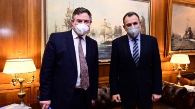 Με τον υφυπουργό Άμυνας του Ηνωμένου Βασιλείου συναντήθηκε ο Ν. Παναγιωτόπουλος
