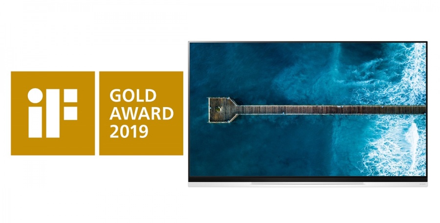 Η LG OLED τηλεόραση διακρίθηκε με το Χρυσό iF Award για την αριστεία στο σχεδιασμό της