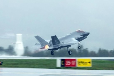 Αμερικανικό μαχητικό αεροσκάφος F-35 περιπολούσε πάνω από την Ουκρανία