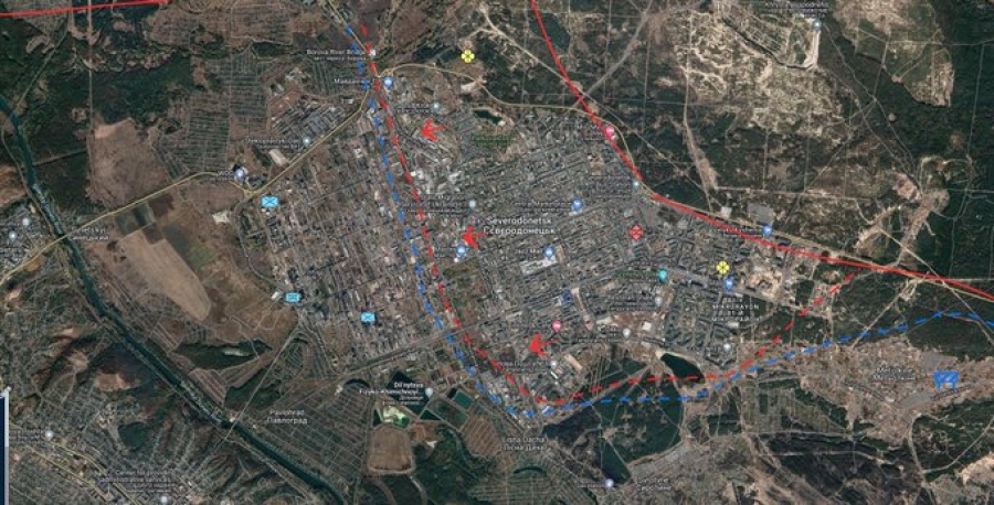 Ουκρανία: Περίπου 800 άμαχοι κρύβονται στο εργοστάσιο χημικών Αzot, στο Severodonetsk