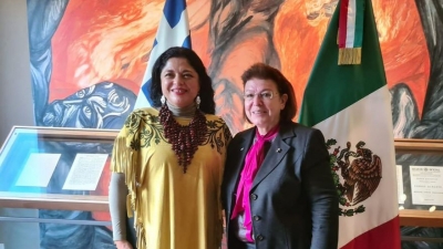 Συνάντηση Μενδώνη με την Υπουργό Πολιτισμού του Μεξικού για την αντιμετώπιση της παράνομης διακίνησης πολιτιστικών αγαθών