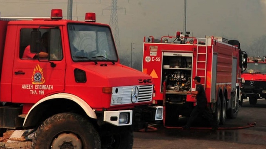 Ζάκυνθος: Πυρκαγιά σε δασική έκταση στο Κερί