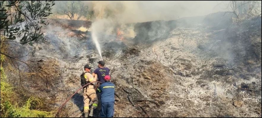 Υπό έλεγχο η πυρκαγιά στο Αργάσι Ζακύνθου - Συνελήφθη ύποπτος για εμπρησμό