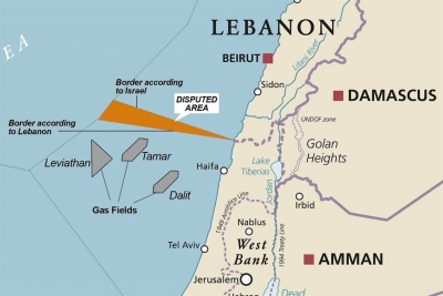 Επανέναρξη διαπραγματεύσεων Λιβάνου και Ισραήλ για οριοθέτηση της ΑΟΖ τους