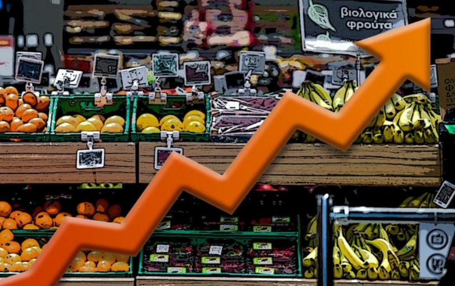 Πληθωρισμός τροφίμων: Αυξήσεις  30% σε σχέση με το 2021 – Προβληματισμός για κύμα ανατιμήσεων των Σεπτέμβριο