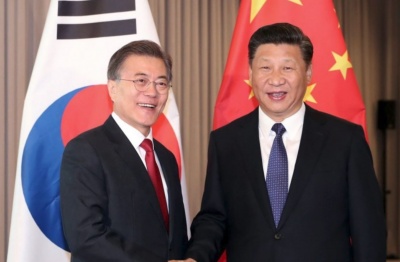 Ν. Κορέα: Επίσκεψη του προέδρου Moon στην Κίνα την επόμενη εβδομάδα, εν μέσω εντάσεων με τη Β. Κορέα