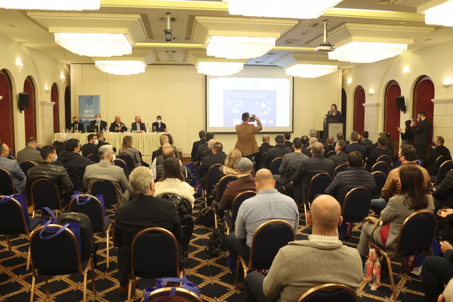 Ημερίδα της Ένωσης Ξενοδοχείων Ηρακλείου και της πρωτοβουλίας ΕΛΛΑ-ΔΙΚΑ ΜΑΣ αφιερωμένη στη Φιλοξενία και την Παραγωγή