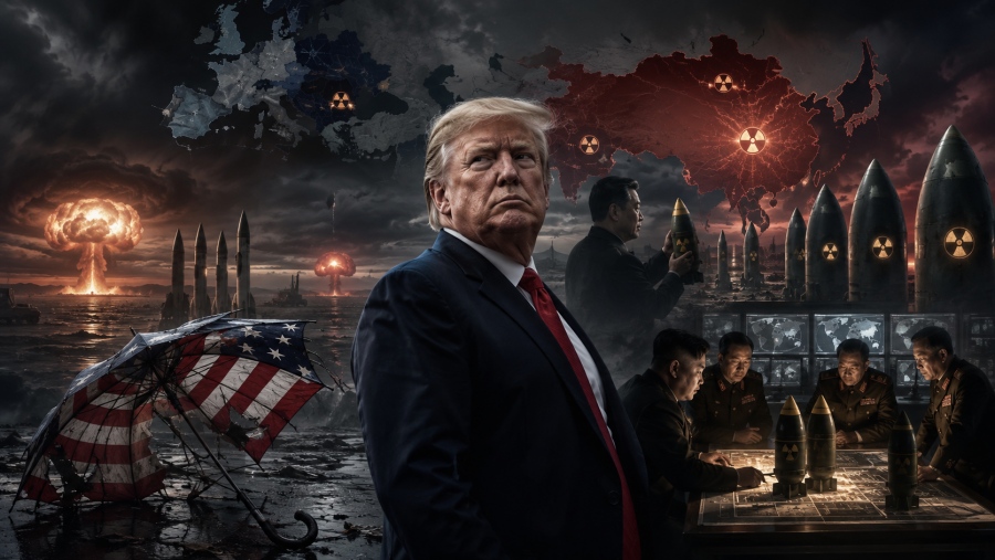 Πυρηνικός εφιάλτης λόγω Trump: Τέλος η αμερικανική «ομπρέλα» – Ευρώπη και Ασία ετοιμάζονται για τις δικές τους βόμβες