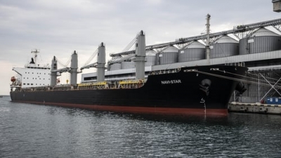 Ουκρανία: Τρία πλοία με 58.000 τόνους σιτηρών αποπλέουν από ουκρανικά λιμάνια