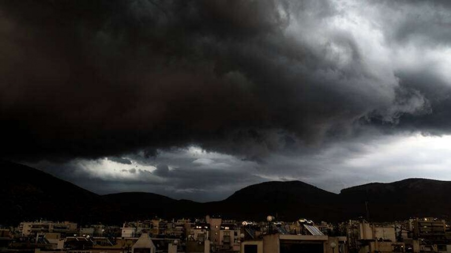 Άστατος ο καιρός την Τρίτη  (19/11) με τοπικές καταιγίδες