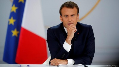 Διάγγελμα Μacron για νέα μέτρα περιορισμού των κρουσμάτων Covid-19