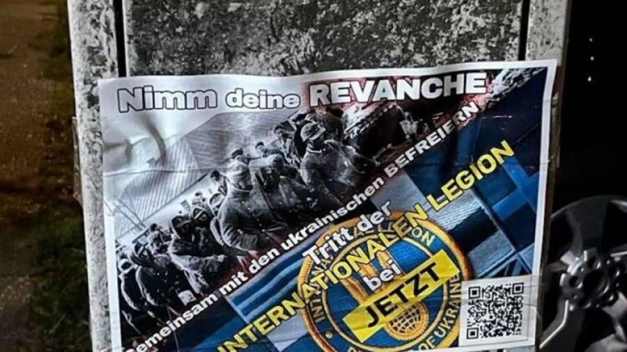 Φρίκη - Πάρτε εκδίκηση… - Καλούν τους Γερμανούς στο Βερολίνο να πολεμήσουν στην Ουκρανία