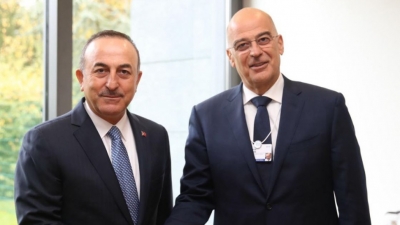 Θερμό κλίμα στη συνάντηση Δένδια με Cavusoglu - Ελλάδα και Τουρκία αλληλοστηρίζονται για ΟΗΕ και Διεθνή Ναυτιλιακό Οργανισμό