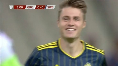 Ελλάδα – Σουηδία 0-0: Δοκάρι του Σβάνμπεργκ στο ξεκίνημα – τυχερή η Εθνική! (video)
