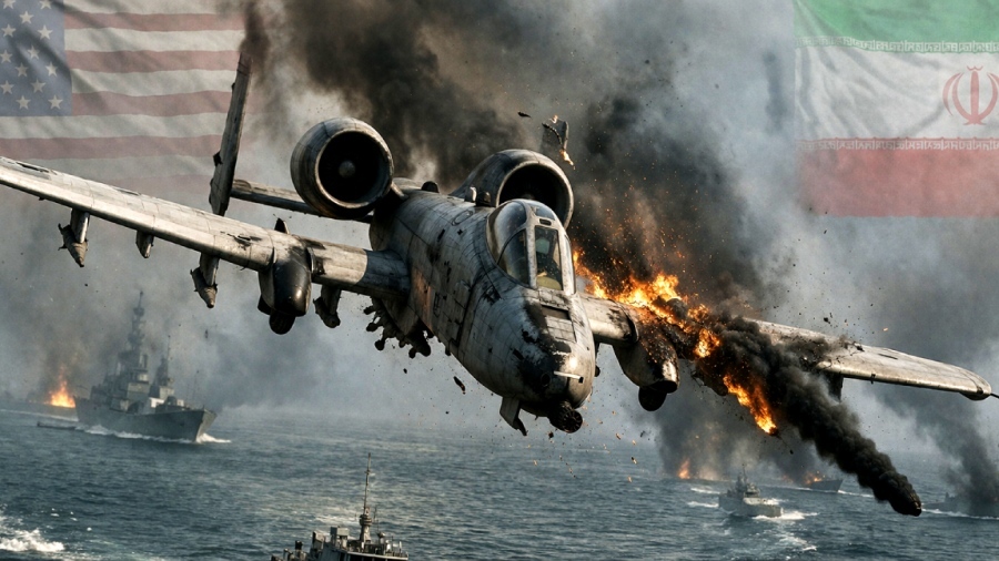 Σοκ στις ΗΠΑ με την κατάρριψη Α 10 - Το Ιράν διέλυσε το θρυλικό «τέρας» με τις 3.900 βολές ανά λεπτό - Πόνεσε πιο πολύ από το F 35