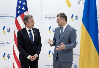 Στο Κίεβο ο Blinken: Να διασφαλίσουμε ότι η Ουκρανία έχει αυτό που χρειάζεται