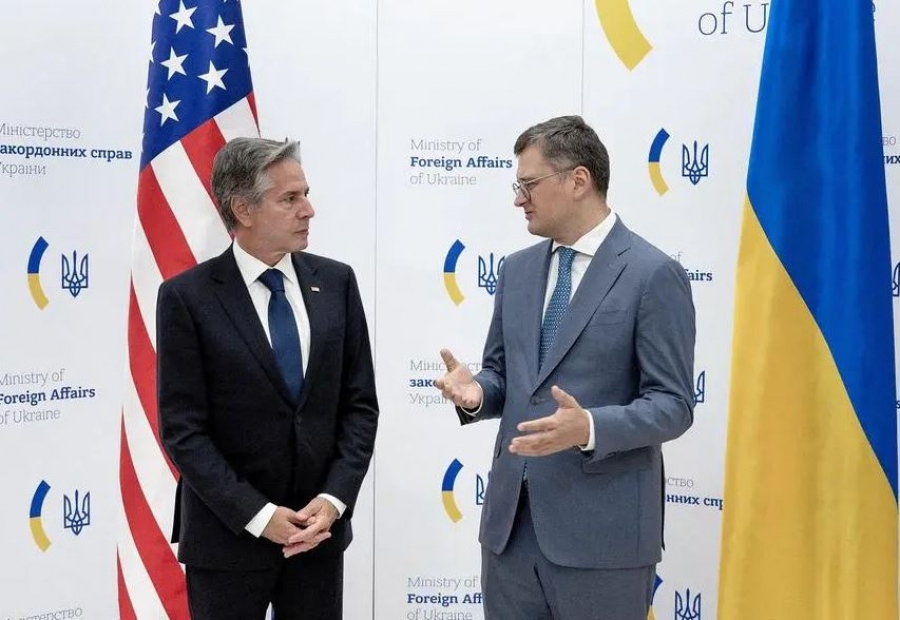 Στο Κίεβο ο Blinken: Να διασφαλίσουμε ότι η Ουκρανία έχει αυτό που χρειάζεται