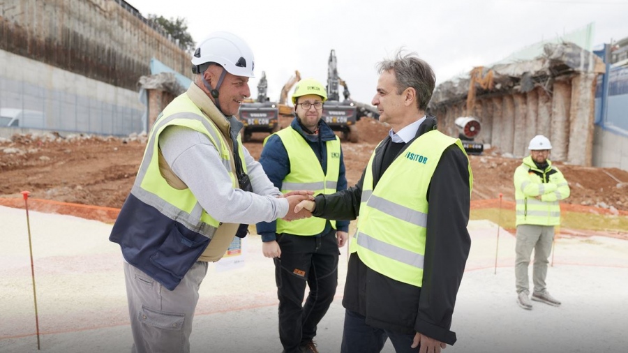 Στη Θεσσαλονίκη ο Μητσοτάκης - Επίσκεψη στο εργοτάξιο του Flyover, στο ΙΜΕΤ και η δέσμευση για Αττική