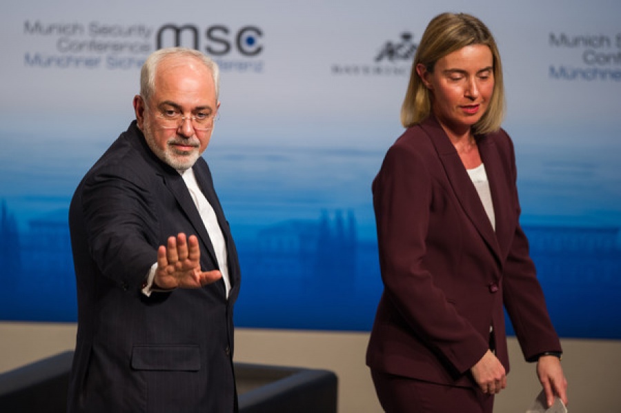 Zarif (Ιράν): Είχαμε εποικοδομητικές συνομιλίες με την ΕΕ για την πυρηνική συμφωνία