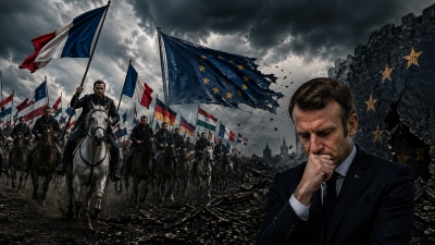 Καλπάζουν τα πατριωτικά κόμματα, σε συναγερμό το κατεστημένο - Τρέμει ο Macron στη Γαλλία, «αργός θάνατος» στην Ευρώπη
