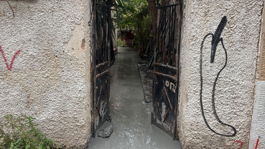 Πλημμύρισε με υγρό τσιμέντο η Κυψέλη - Η απάντηση της «Ελληνικό Μετρό»