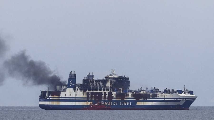 Τέσσερις νεκροί εντοπίστηκαν στο πλοίο Euroferry Olympia - Επτά οι αγνοούμενοι