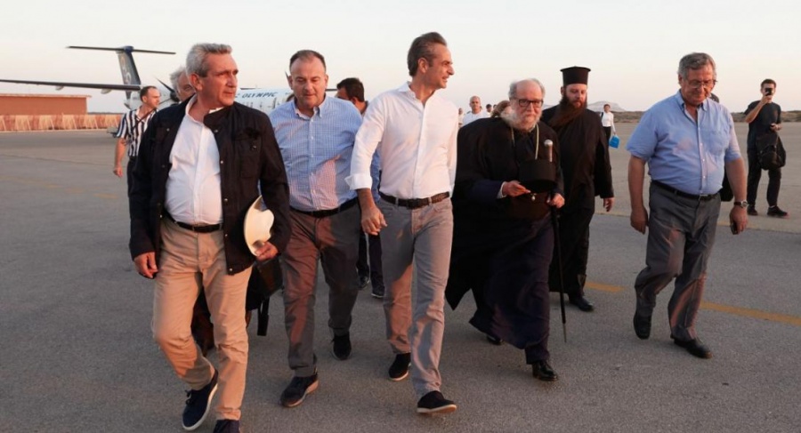 Στην Κάρπαθο ο Κ. Μητσοτάκης για συναντήσεις με τοπικούς φορείς