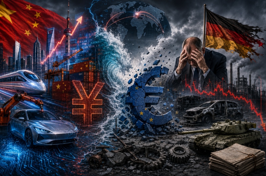 China shock 2.0 στην ΕΕ - Πανικόβλητος ο Merz ζητά από το Πεκίνο να μειώσει 30% την ισοτιμία του γιουάν για να σώσει τη γερμανική βιομηχανία