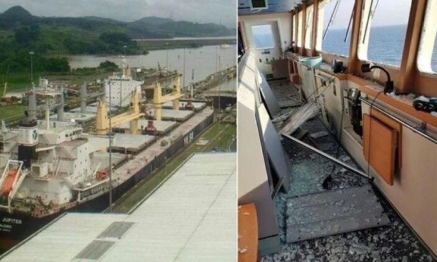 Πλοίο τουρκικών συμφερόντων χτυπήθηκε ανοιχτά της Οδησσού