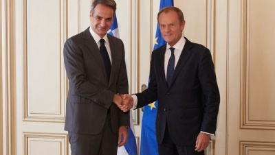 Tusk σε Μητσοτάκη: Παράνομο και προγκλητικό το σύμφωνο Τουρκίας-Λιβύης - Δημιουργεί αστάθεια στην περιοχή