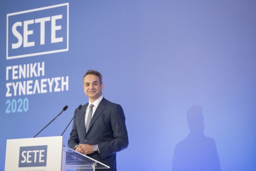 Πρόσθετα μέτρα για τις επιχειρήσεις προανήγγειλε ο πρωθυπουργός Κ. Μητσοτάκης στην Γ.Σ. του ΣΕΤΕ