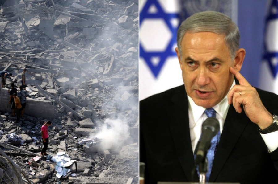 Στο στόχαστρο της Χαμάς ο Netanyahu - Εκτόξευση ρουκέτων την ώρα προεκλογικής του ομιλίας