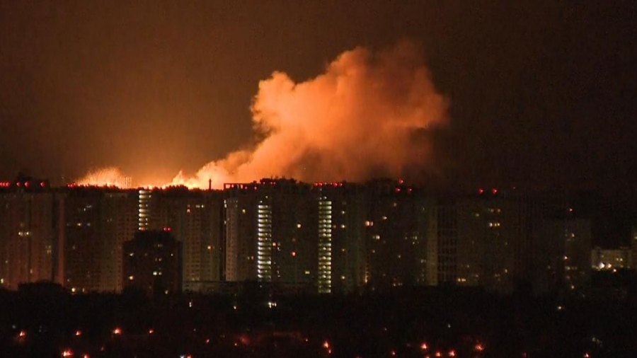 Ισχυρή έκρηξη συγκλόνισε το Κίεβο – Δεν ήχησαν σειρήνες για αεροπορική επιδρομή