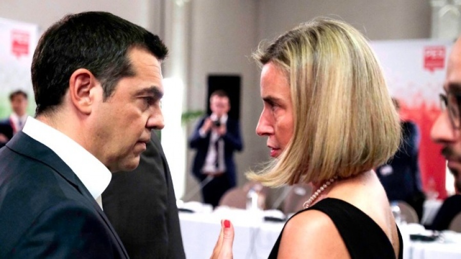 Τσίπρας σε Mogherini: Να υπάρξει σαφές μήνυμα από την ΕΕ στην Τουρκία και στοχευμένα μέτρα αν δεν σταματήσει τις προκλήσεις