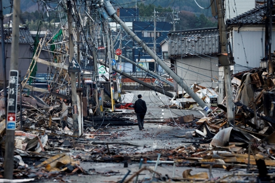 Σοκάρουν οι αριθμοί: Περισσότεροι από 800 σεισμοί έχουν καταγραφεί στην Ιαπωνία από την 1η Ιανουαρίου