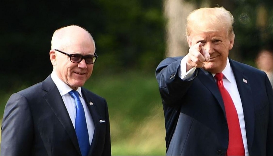 Woody Johnson (Πρέσβης ΗΠΑ στη Βρετανία): Ενθουσιασμένος ο Trump για την εμπορική συμφωνία μετά το Brexit
