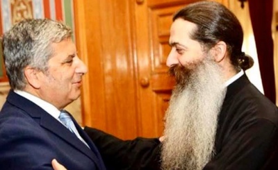 Στη Λαμία ο Πατούλης - Παραβρέθηκε στην τελετή της Ενθρονίσεως του νέου Μητροπολίτου Φθιώτιδος Συμεών