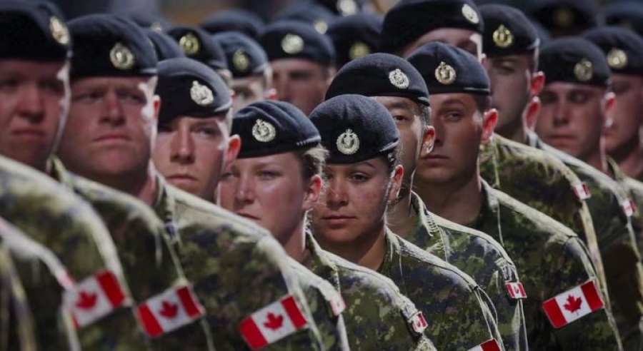O Καναδάς δεν αποκλείει την αποστολή στρατευμάτων στην Ουκρανία