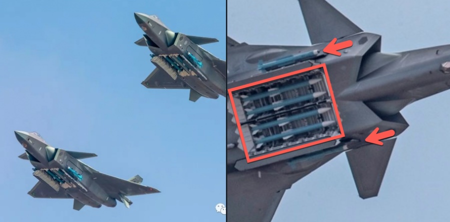 Η Κίνα παρουσίασε τα νέα μαχητικά πέμπτης γενίας J 20