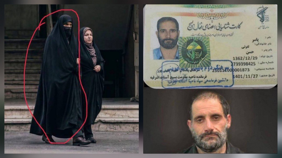 Αξιωματικοί της Basij στο Ιράν μεταμφιέζονται σε γυναίκες για να γλιτώσουν από το Ισραήλ