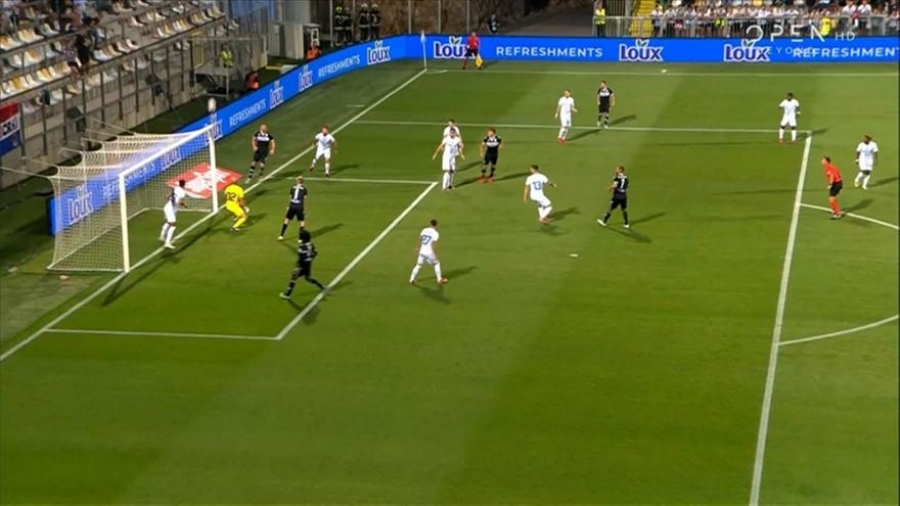 Ριέκα- ΠΑΟΚ: Απίστευτη φάση με διπλό δοκάρι για τον «Δικέφαλο του Βορρά»! (video)