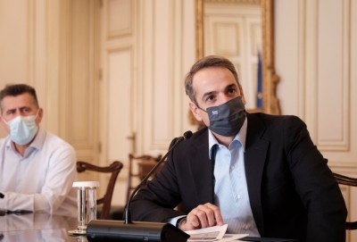 Συνεδρίαση της Εκτελεστικής Γραμματείας της Ν.Δ. υπό την προεδρία του Κυριάκου Μητσοτάκη