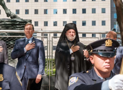 Αρχιεπίσκοπος Ελπιδοφόρος: Διαρκής η ευθύνη μας να κρατάμε ζωντανή τη μνήμη όσων χάθηκαν την 11η Σεπτεμβρίου