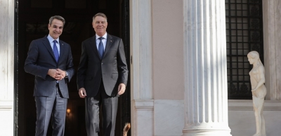 Συνάντηση Μητσοτάκη με τον Ρουμάνο πρόεδρο – Στο επίκεντρο η ενεργειακή κρίση