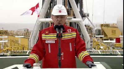 Erdogan: Πρόσθετο  κοίτασμα 85 δισεκ. κυβικών μέτρων φυσικού αερίου στη Μ. Θάλασσα