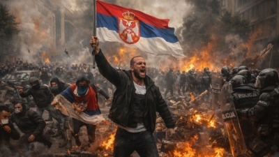Serbia on the brink of revolt and civil war as Vučić stands isolated and trapped between Russia and Europe