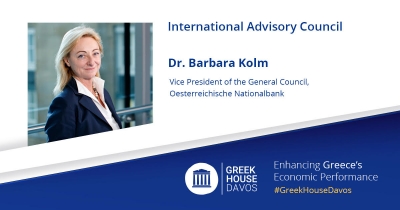 Η αντιπρόεδρος της Κεντρικής Τράπεζας της Αυστρίας δίνει το «παρών» στο Διεθνές Συμβούλιο του Greek House Davos