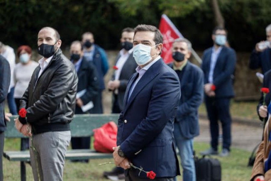 Τσίπρας: Η Δημοκρατία και η ιστορική μνήμη δεν μπαίνουν σε καραντίνα